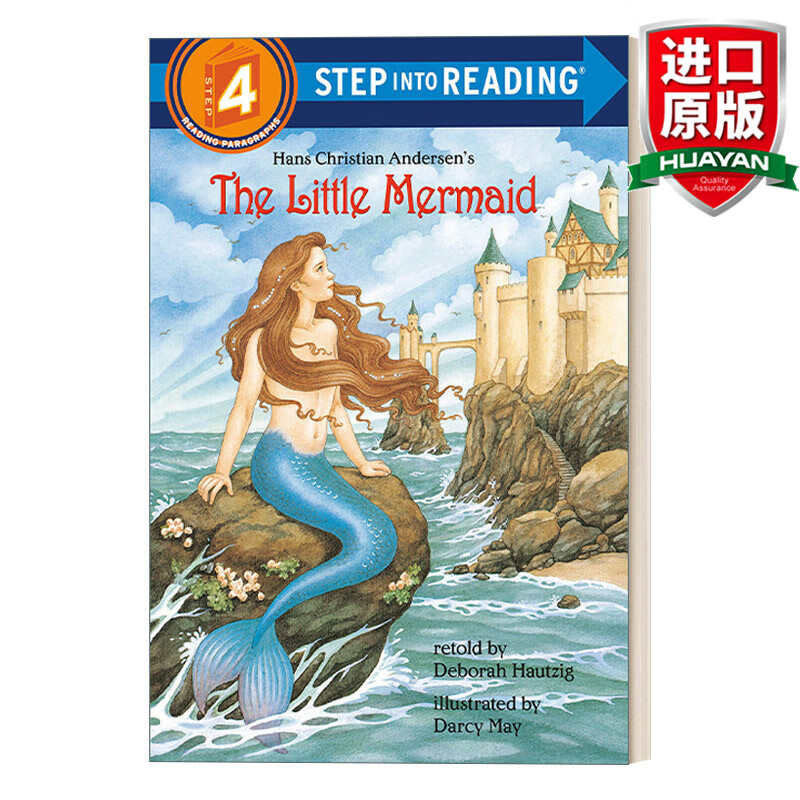 Step Into Reading 4 - The Little Mermaid 英文原版 小美人鱼 英文版 进口英语原版书籍
