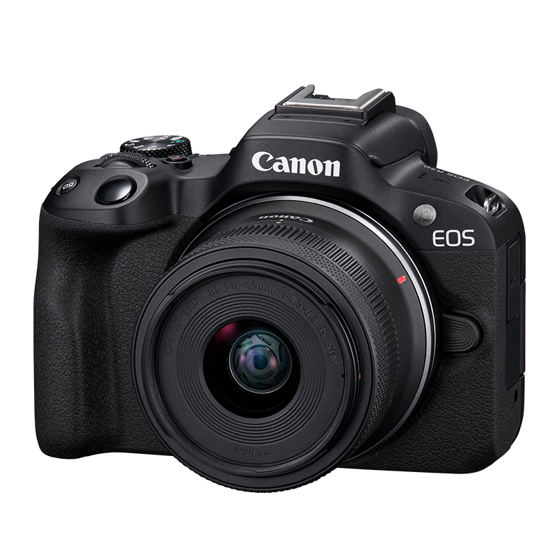 佳能（Canon）EOS R50 小型便携 搭载多种智能化自动拍摄功能 RF-S18-45