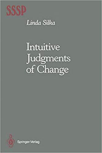 预订 intuitive judgments of change