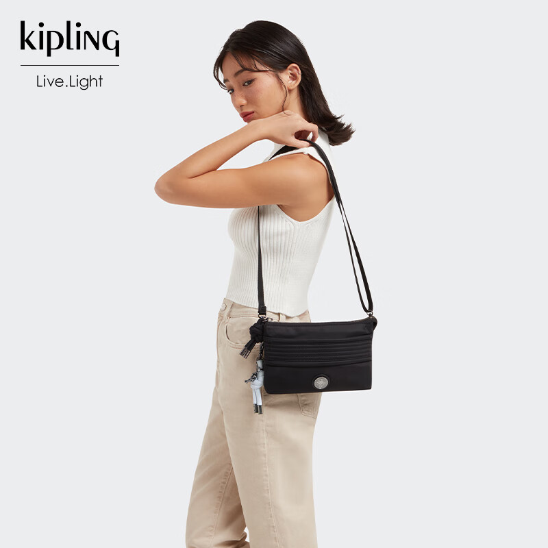 KIPLING女款轻便帆布包时尚百搭潮流信封包千层包|RIRI系列