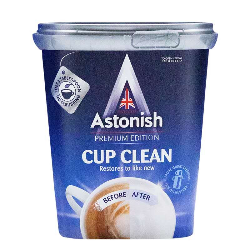 astonish 去污粉升级版 除茶渍 油污 清洁杯具 净化油烟机滤网 洗衣机