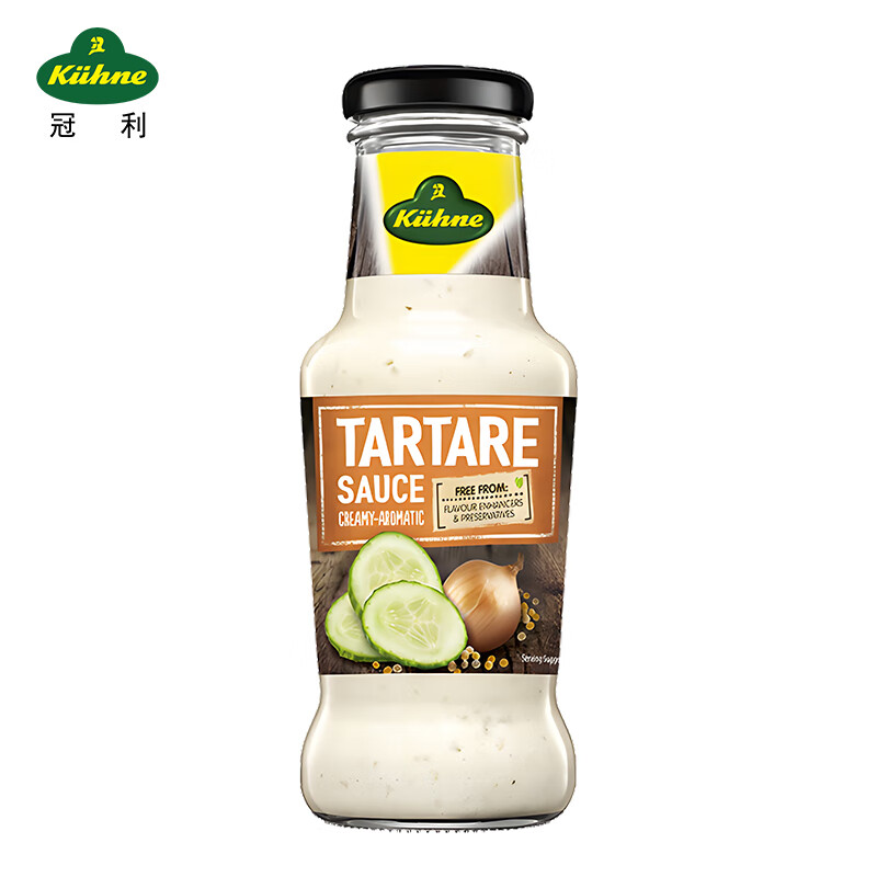 冠利塔塔酱250ml  德国进口汉堡薯条沙拉酱 油炸鱼炸鸡蘸酱西餐调味酱