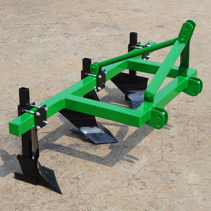 拖拉机带的双行起垄机 红薯起垄犁 多垄开沟起垄机土豆地瓜起垄犁【京