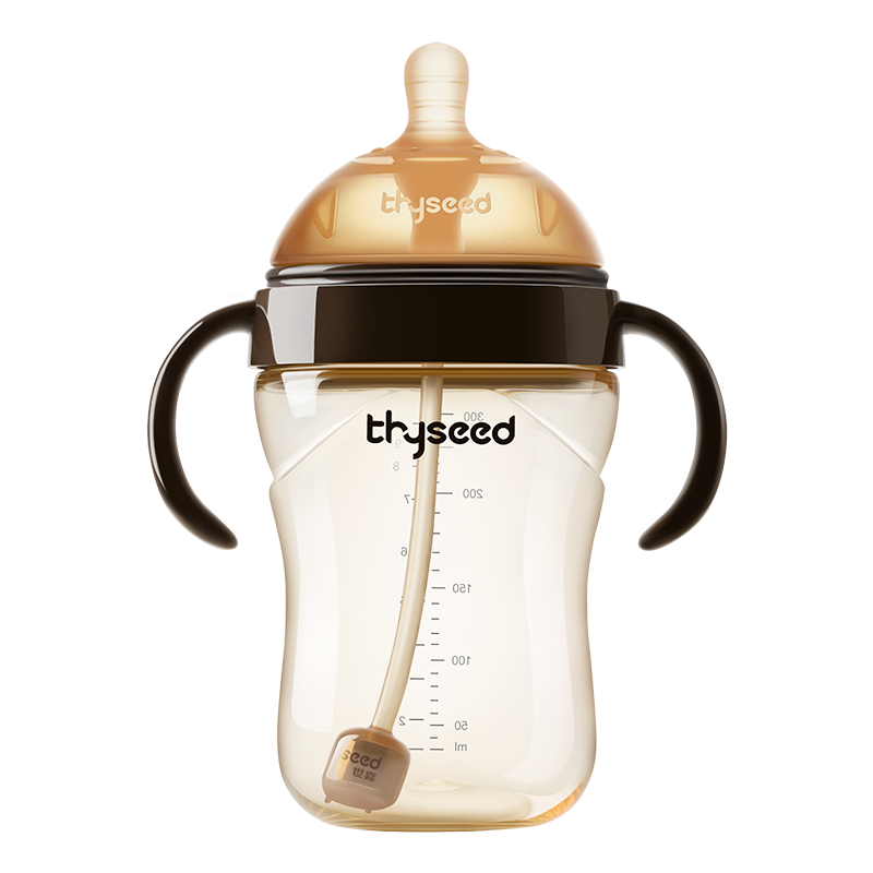 世喜(thyseed)大宝宝奶瓶 大宝宝奶瓶（7-10个月）带吸管10028156306983