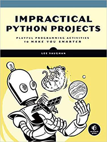 预订 impractical python projects: playful programming activities