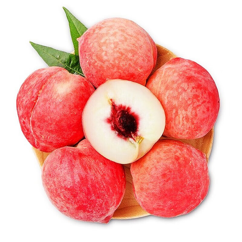 马保果春雪水蜜桃新鲜桃子水果礼盒当季桃脆甜水蜜桃 3斤 精选装