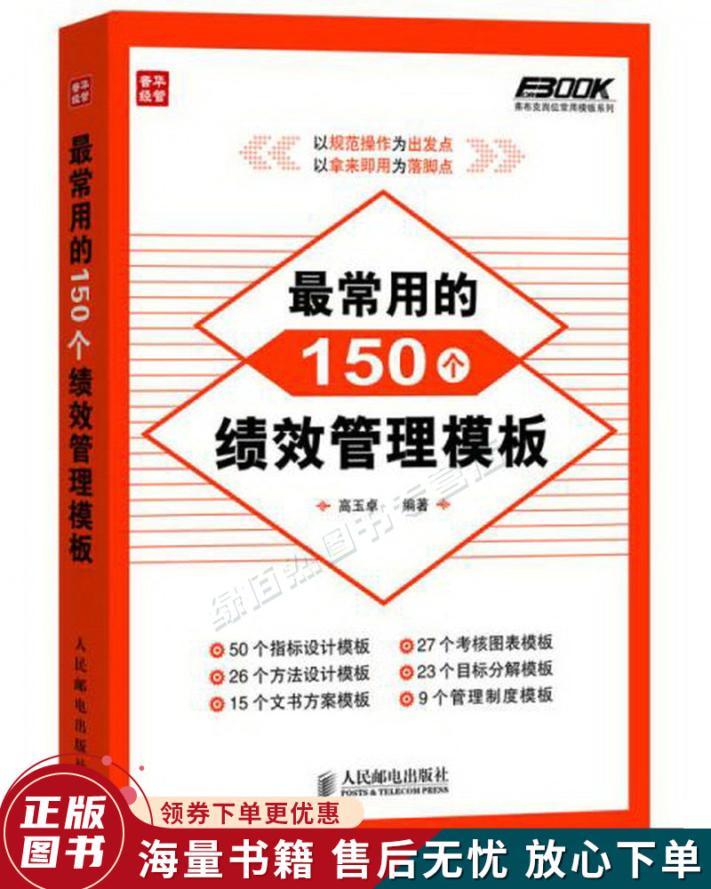 常用的150个绩效管理模板