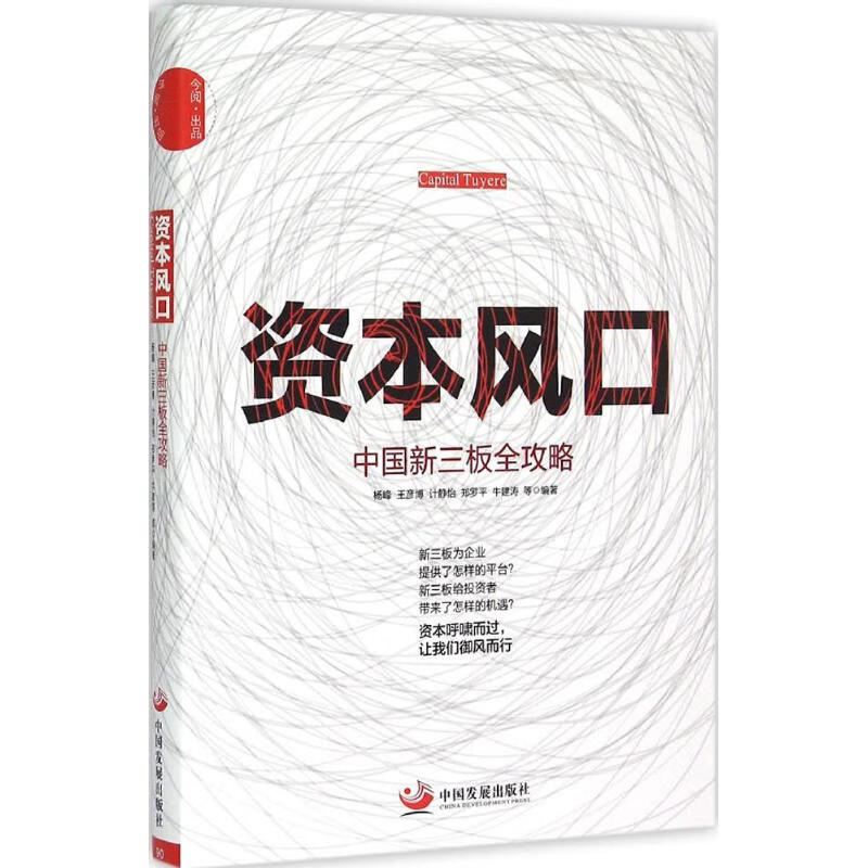 资本风口经济/经济学理论杨峰 等 编著9787517703242中国发展出版社