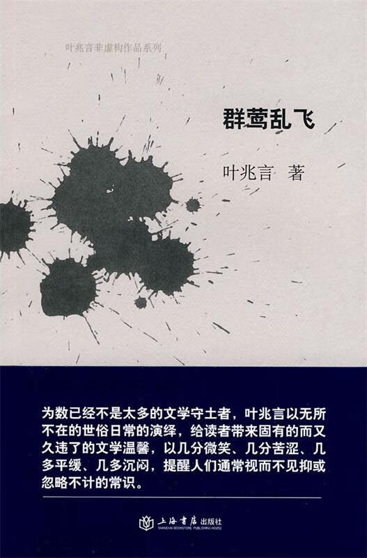 群莺乱飞 叶兆言 著【正版书】