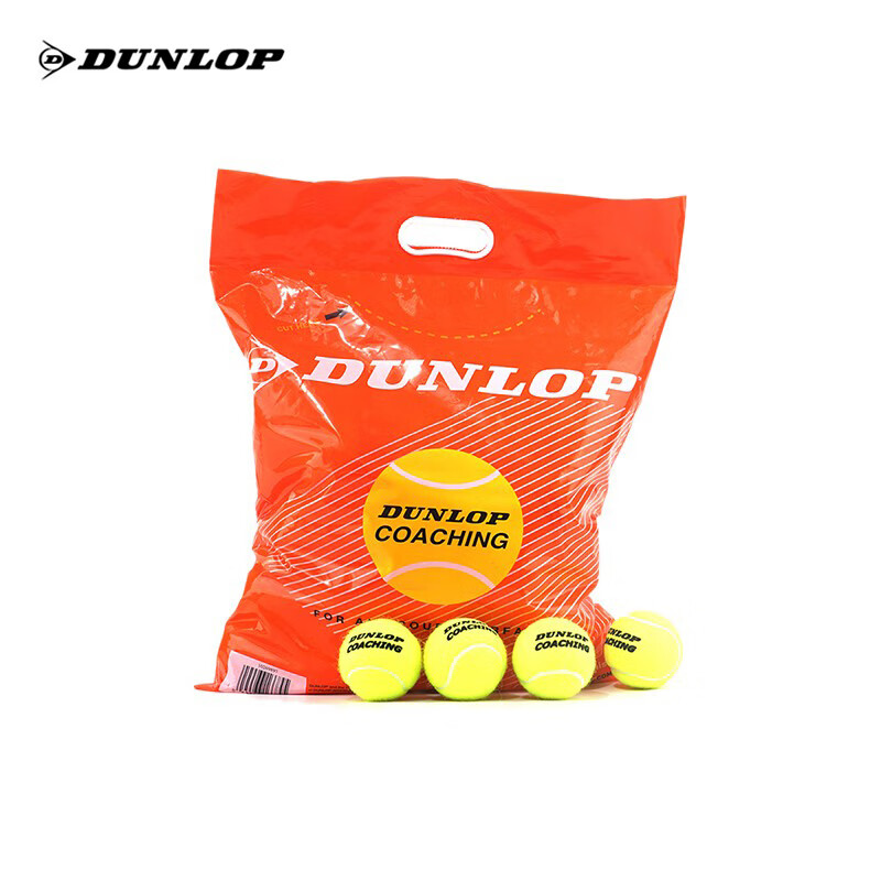 邓禄普（DUNLOP）训练网球袋装无压球48粒COACHING系列