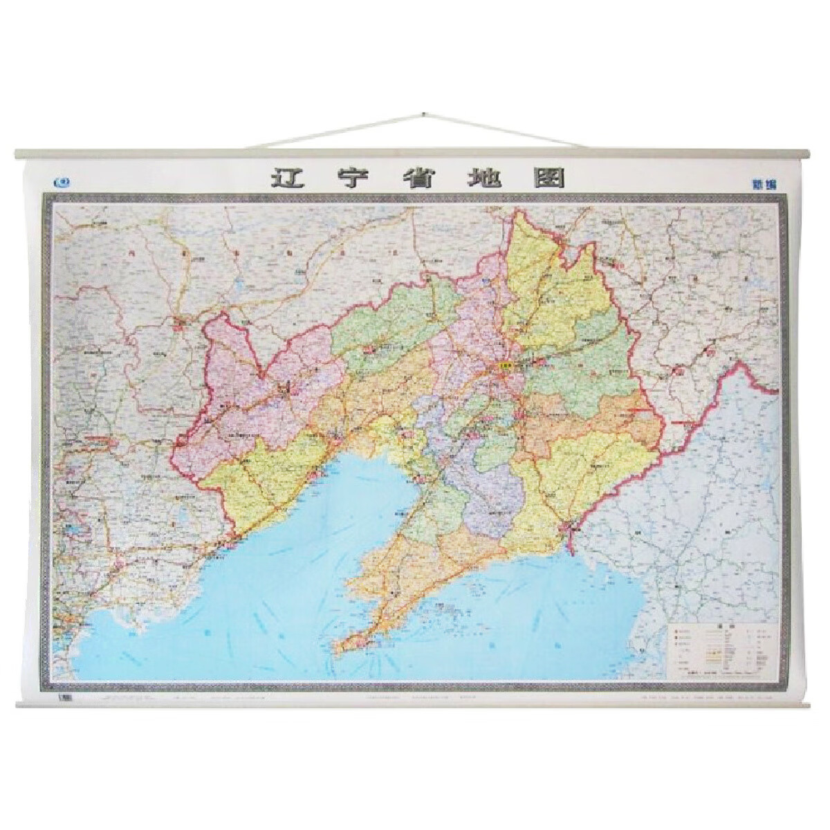 辽宁省地图(盒装,无拼缝)