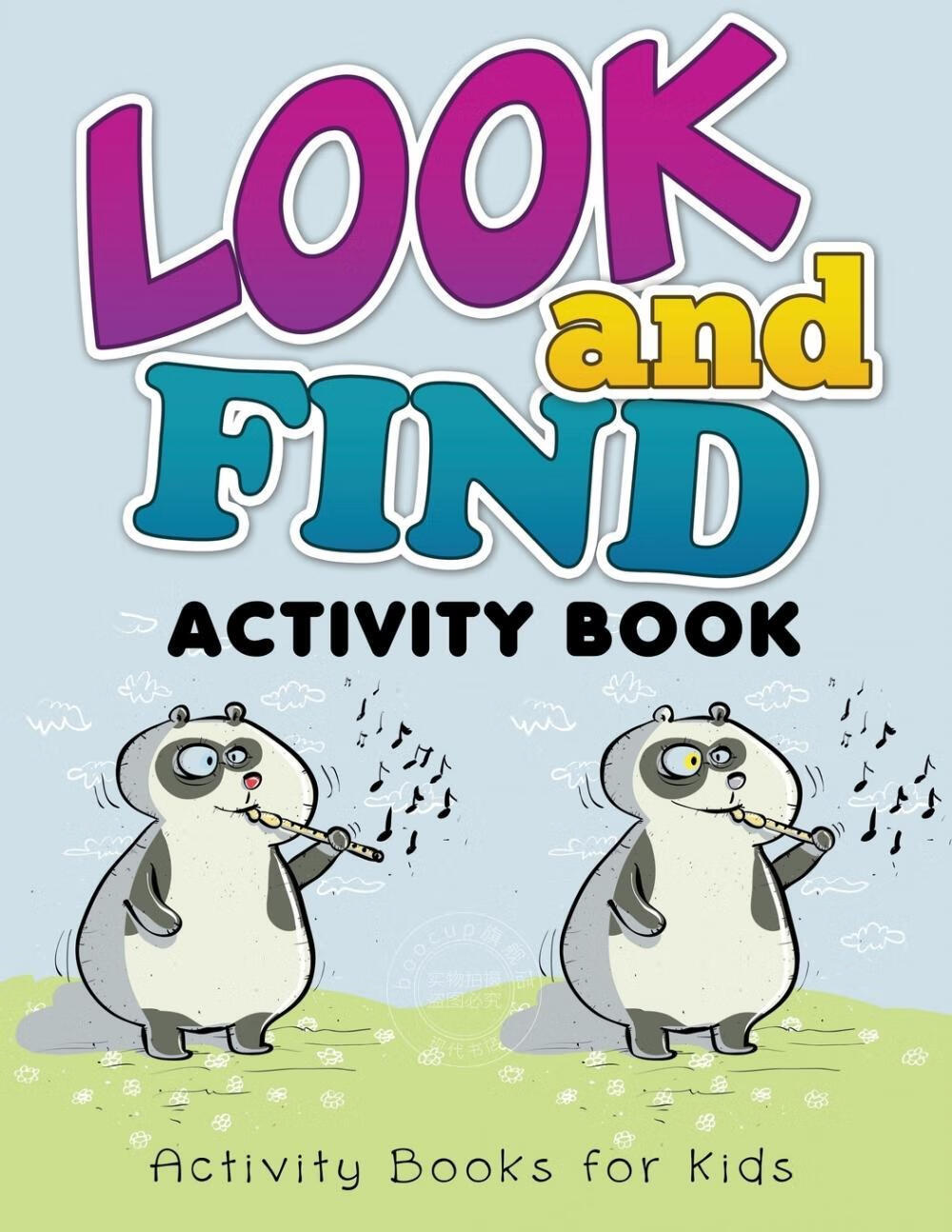 按需印刷】look and find activity book activity books for kids