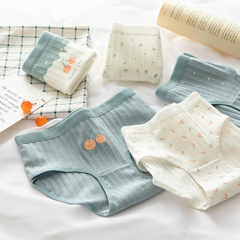 悸呓女童内裤大童少女棉质三角初中小学生高中日系发育期12女孩9-18岁