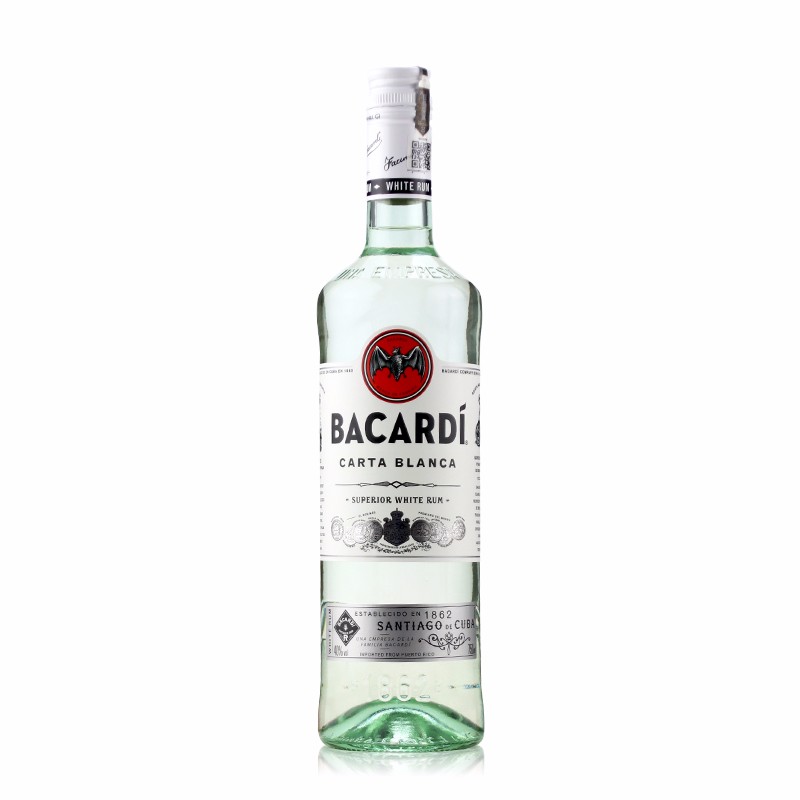 百加得(bacardi)百加得(bacardi)洋酒百加得朗姆酒 调酒 bacardi rum