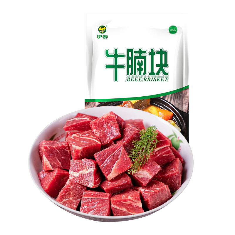 yisai 伊赛 谷饲 黄牛牛腩块 1kg