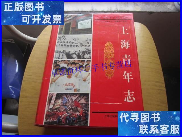 【二手9成新】上海青年志-16开精装 护套1430页含光盘 /金大陆