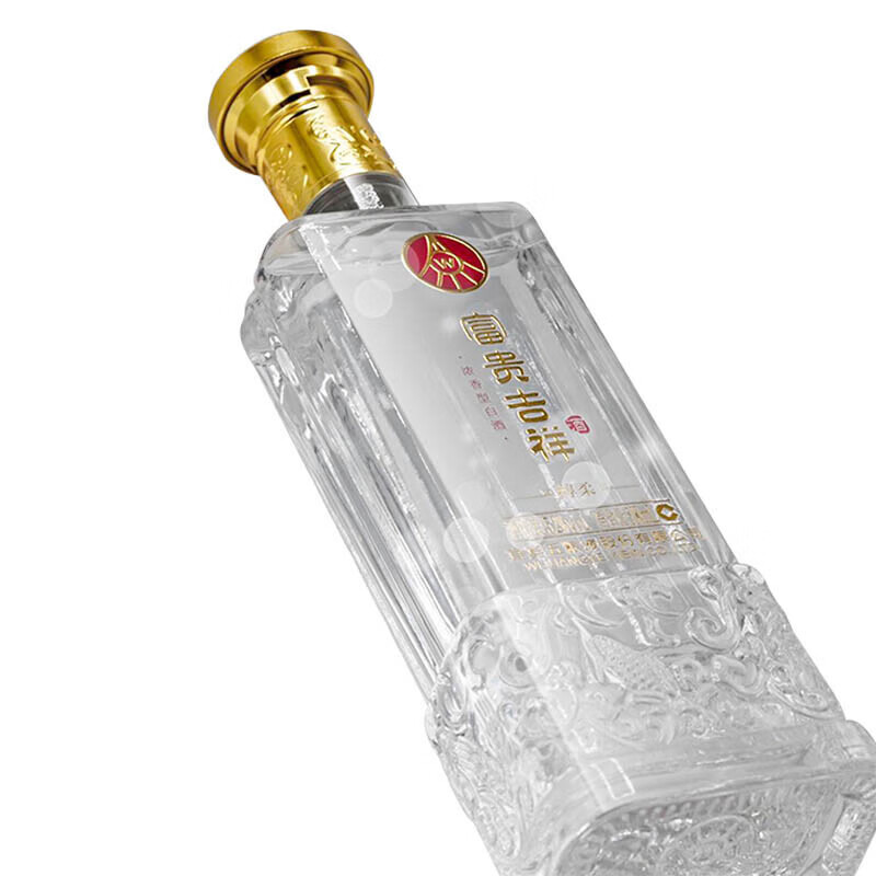 五粮液股份52度浓香型白酒优级白酒纯粮食口粮酒龙年礼盒装年货节白酒 52度 500mL 6瓶 富贵吉祥醇柔