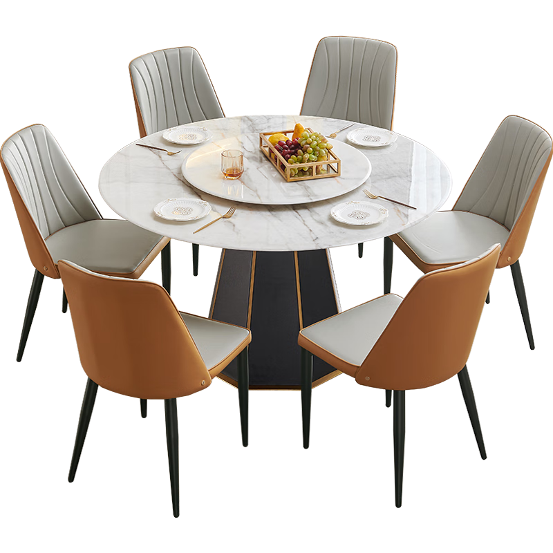 ���ϼҾ���ʽ���ݳ���ʯ������ʯ΢��ʯ����ʯԲ��������ľҵLH126 ת�̿�|Բ����+LS073S4-A����*6