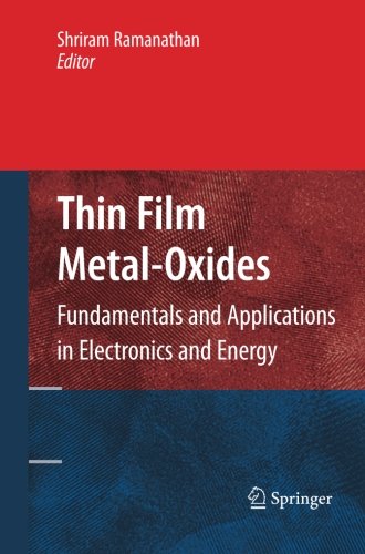 预订 thin film metal-oxides