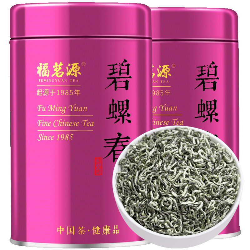 福茗源茶葉綠茶 碧螺春 特級明前2025新茶葉禮盒送禮250g嫩芽春茶