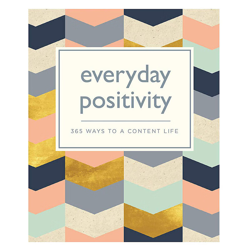 【现货】【翰德图书】everyday positivity,每天都要元气满满 英文