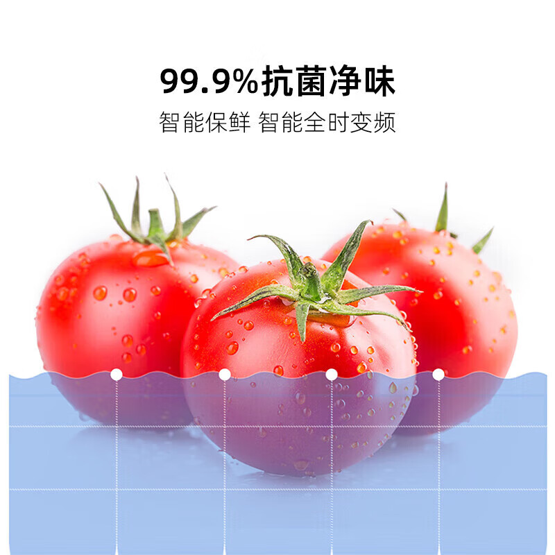 格力(GREE)晶弘冰箱340升法式多门离子长效除菌净味360度风冷养鲜节能变频BCD-340WPFGH/月纱白