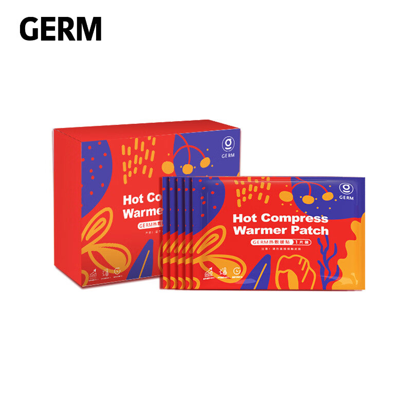 格沵（germ）暖贴暖宝宝发热贴暖身贴 （5片装）