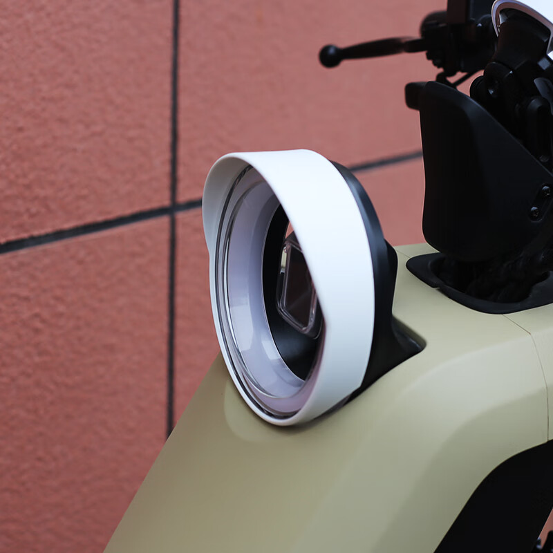 于小牛电动车uqi 2022款u2大灯罩安全骑行专车专用挡光罩配件 u2灯罩