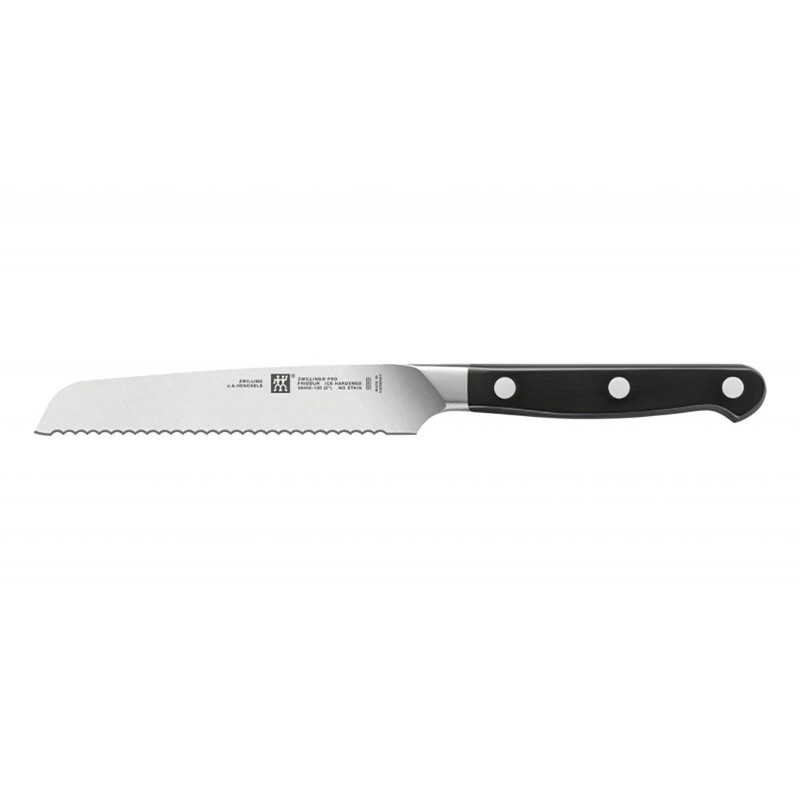 双立人(zwilling)pro系列不锈钢面包刀锯齿刀13cm 38400-131  德国