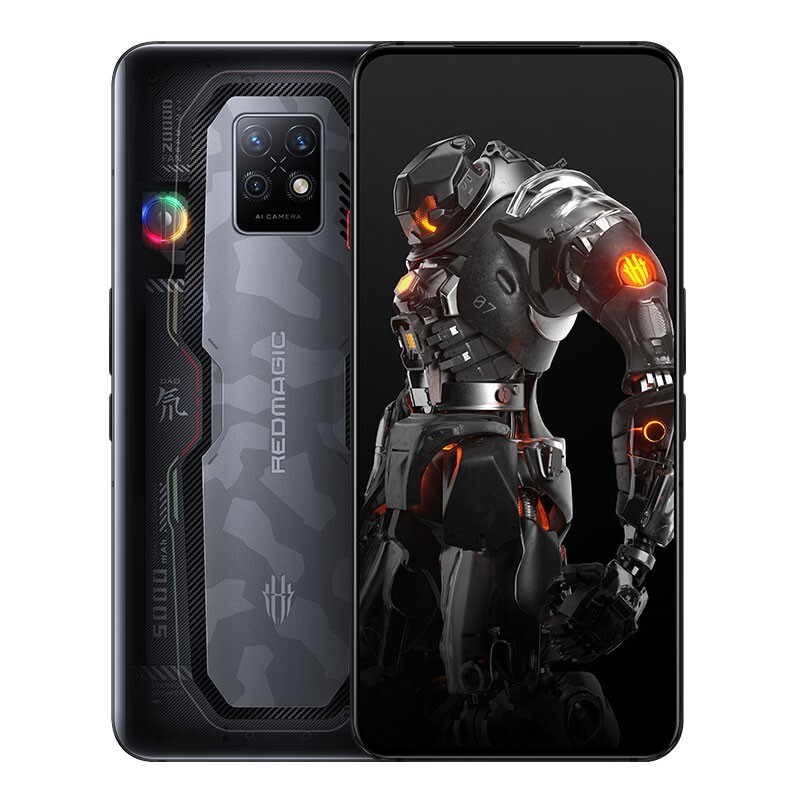 努比亚 nubia 红魔7s pro 新品5g游戏手机 氘锋透明暗影版 12g 256g
