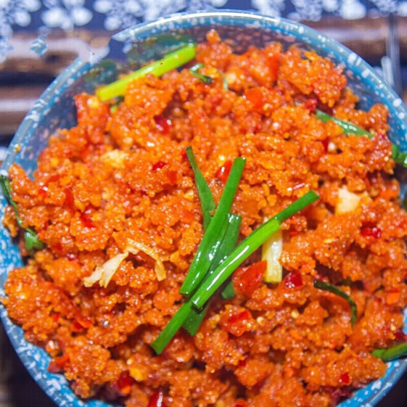 临江寺渣海椒重庆贵州湖北特产柞鲊广椒炸胡椒酸辣子老坛渣辣椒面500g