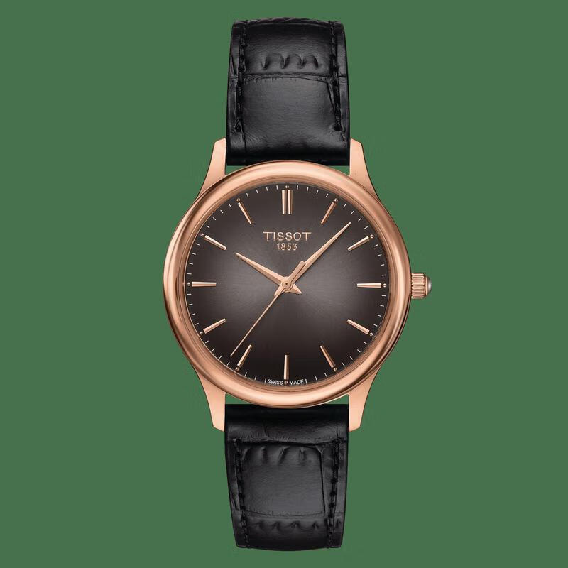 系列18k玫金女士石英表轻奢时尚名品腕表 graded anthracite-black