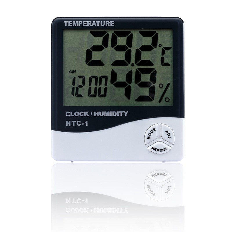 燃野 厨房电子温度计家用室内精度温湿度计 单个装