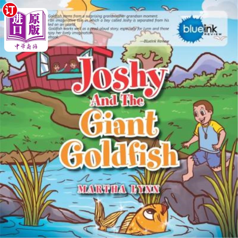 海外直订joshy and the giant goldfish 乔希和巨型金鱼