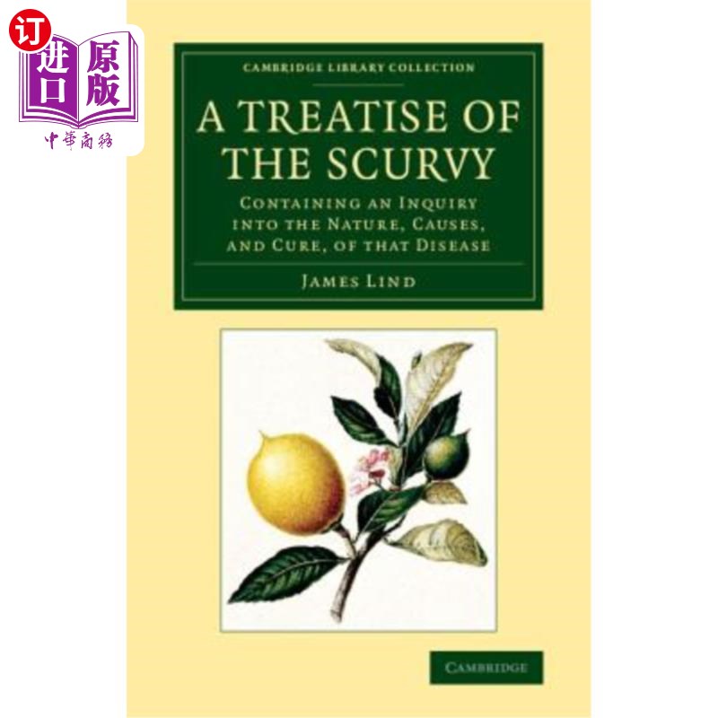 海外直订医药图书a treatise of the scurvy, in three parts