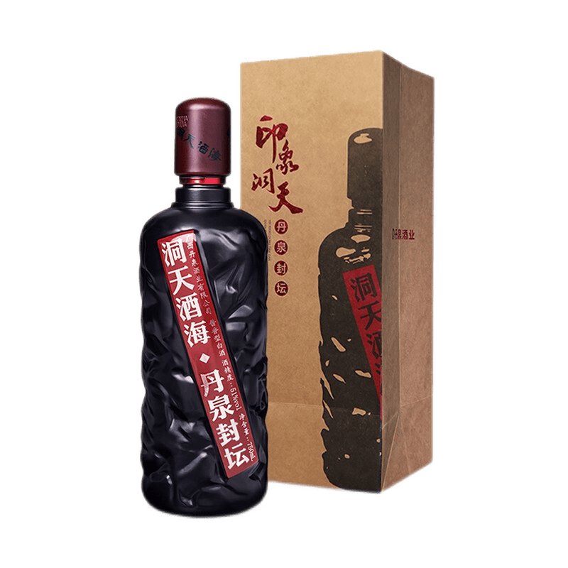 plus会员:丹泉酒 洞天酒海 洞藏封坛酒 酱香型白酒 51度 750ml 单瓶装
