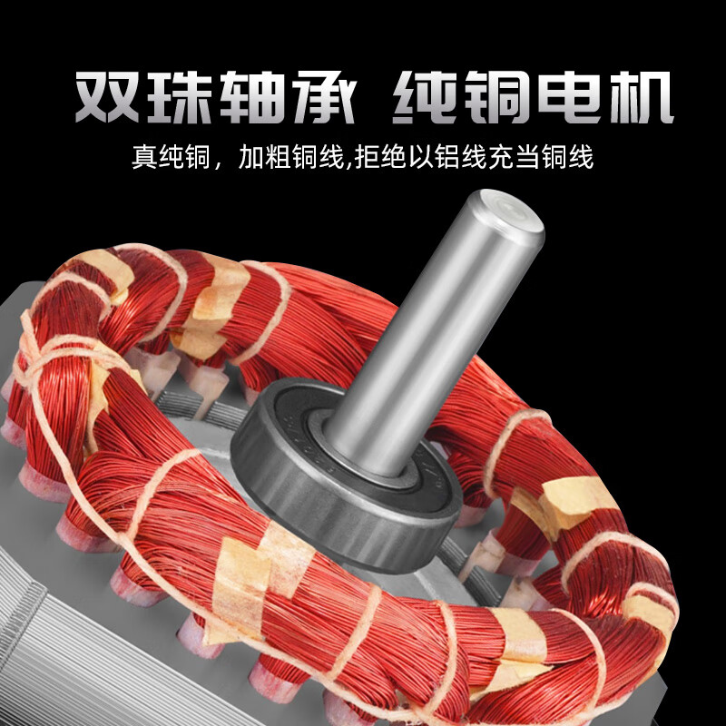 风轻杨商用风扇工业风扇桶扇趴地扇超大风力电风扇工地工厂商铺养殖场大尺寸风扇20寸至48寸大尺寸 【高速铜线电机】48寸2档4叶移动式(升级风力)