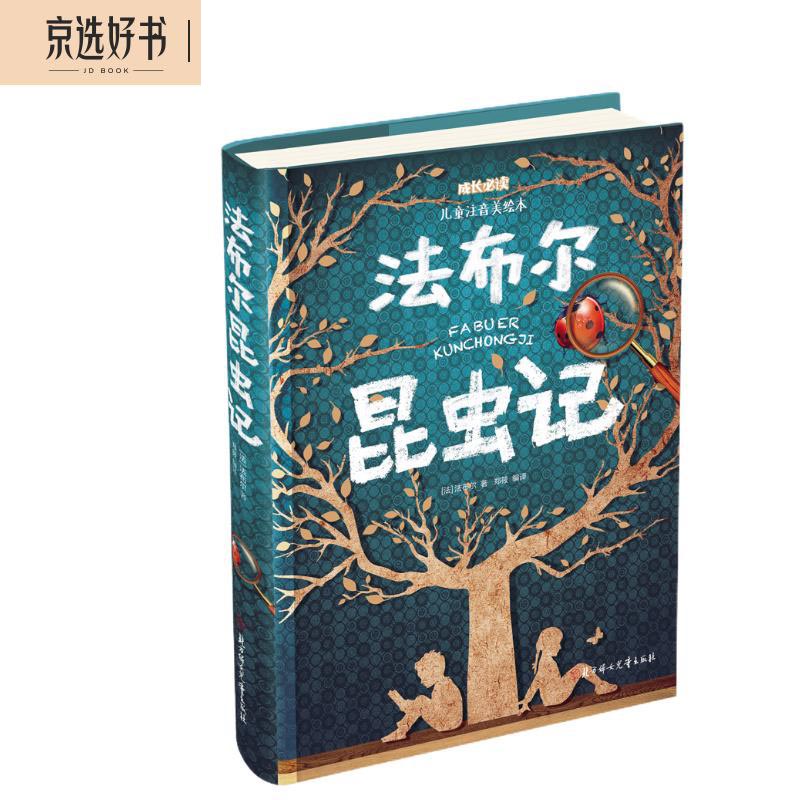 法布尔昆虫记（儿童注音美绘本）暑假阅读暑假课外书课外暑假自主阅读暑期假期读物