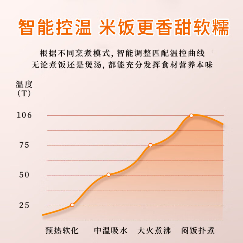 HYUNDAI韩国家用电饭煲2升电饭锅1-2人多功能电饭煲2-3人小型迷你煮饭锅电煮锅宿舍煮粥陶瓷锅 【旗舰款】智能迷你电饭煲 2L