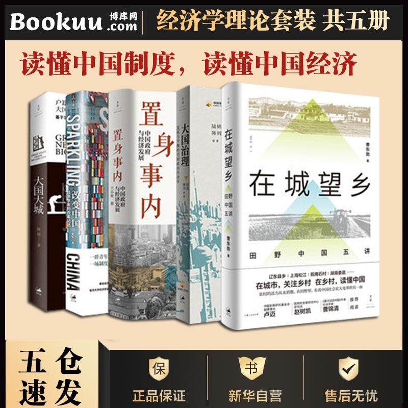 【全套减20】大国大城当代中国的统一发展与平衡 陆铭著 +置身事内 兰小欢+改变中国+大国治理+在城望乡