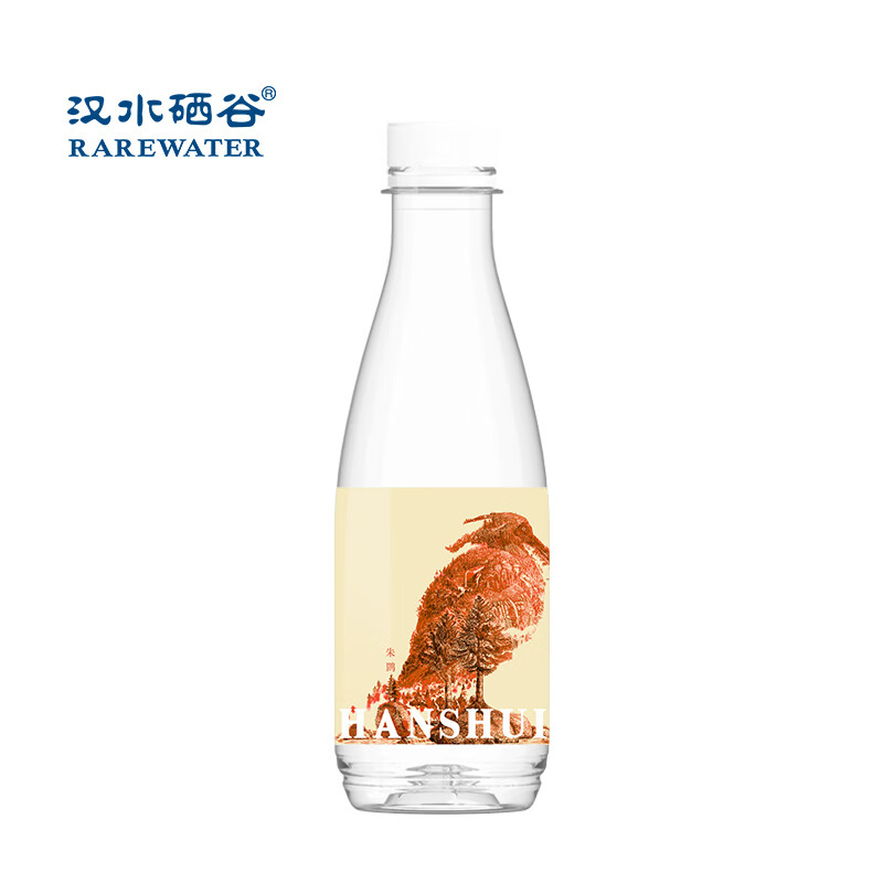 汉水硒谷富硒矿泉水 330ml*24瓶 秦岭四宝装弱碱性水泡茶水膜包 朱鹮