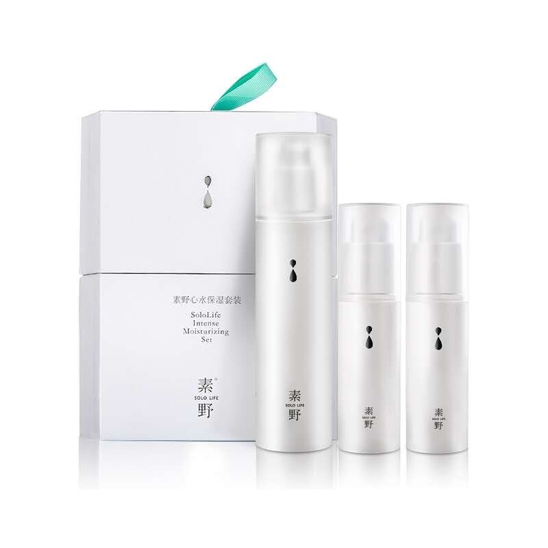 素野【官网直售】旗舰专柜多肽赋活修护保湿补水眼霜水乳霜面霜多肽四件 素野心水三件套（发新款）