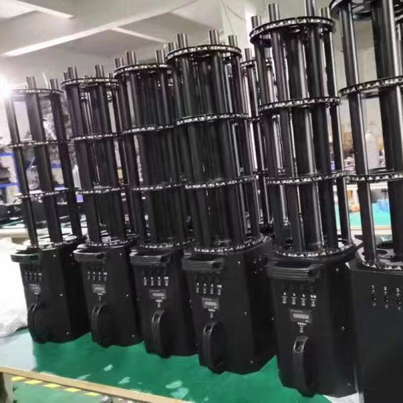 led六发加特林酒吧气氛道具专用礼宾三头礼花枪礼炮弹电子礼炮枪 高配