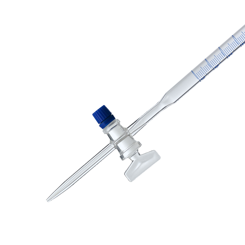 纳仕徳 ws4005 滴定管 酸碱式滴定管 四氟滴定管 实验室玻璃刻度管