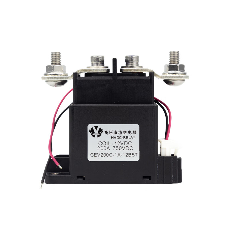 ev高压直流继电器cev200c触点直流电压750vdc200a 12vdc