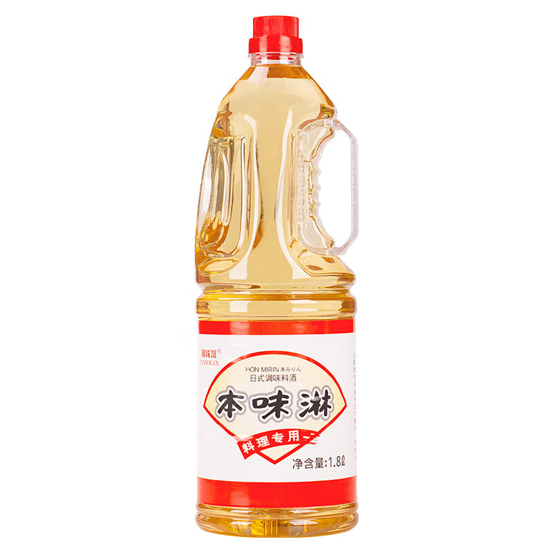 锦味馆锦味馆本味淋1800ml日式料理调味料酒寿喜烧锅汁食材去腥提鲜