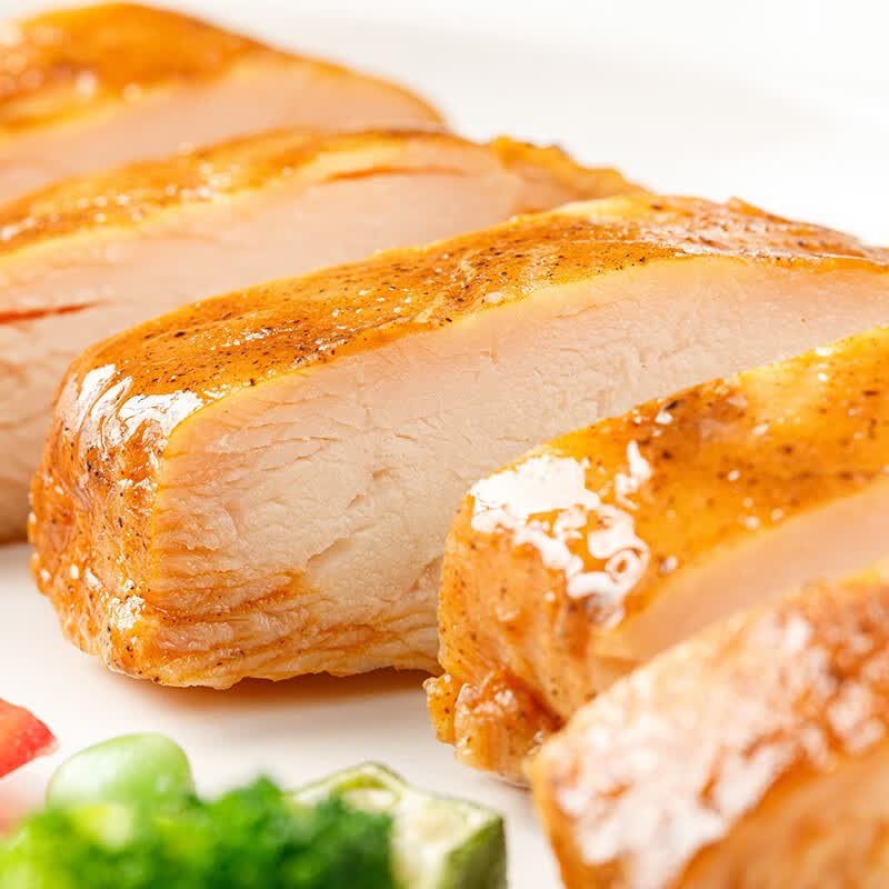 优形（ishape）【京东顺丰】沙拉鸡胸肉鸡排生鲜轻食代餐低脂高蛋白即食休食小吃 奥尔良*5+乌龙肉桂*5袋共1000g