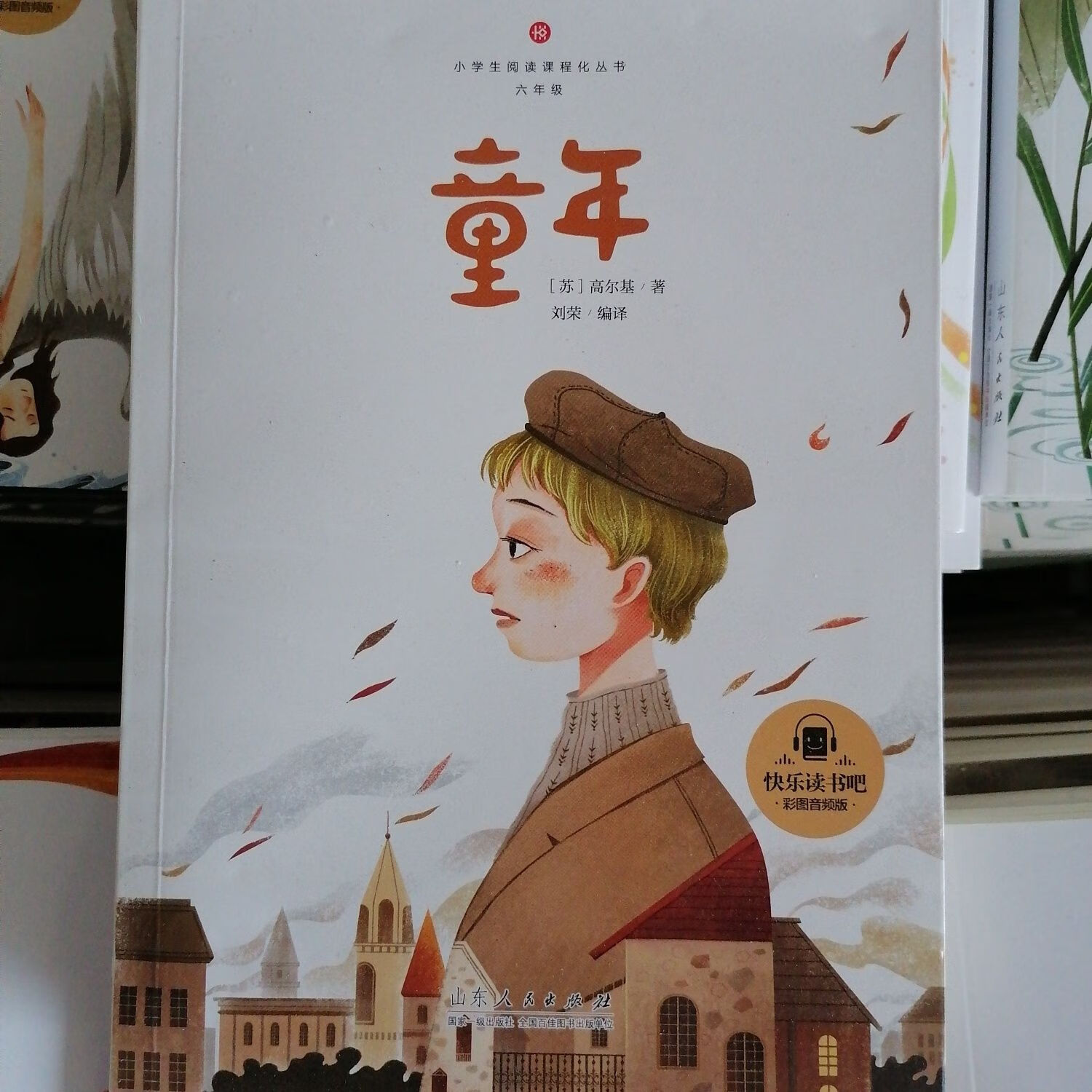 彩图音频版六年级童年爱的教育鲁滨逊雨来骑