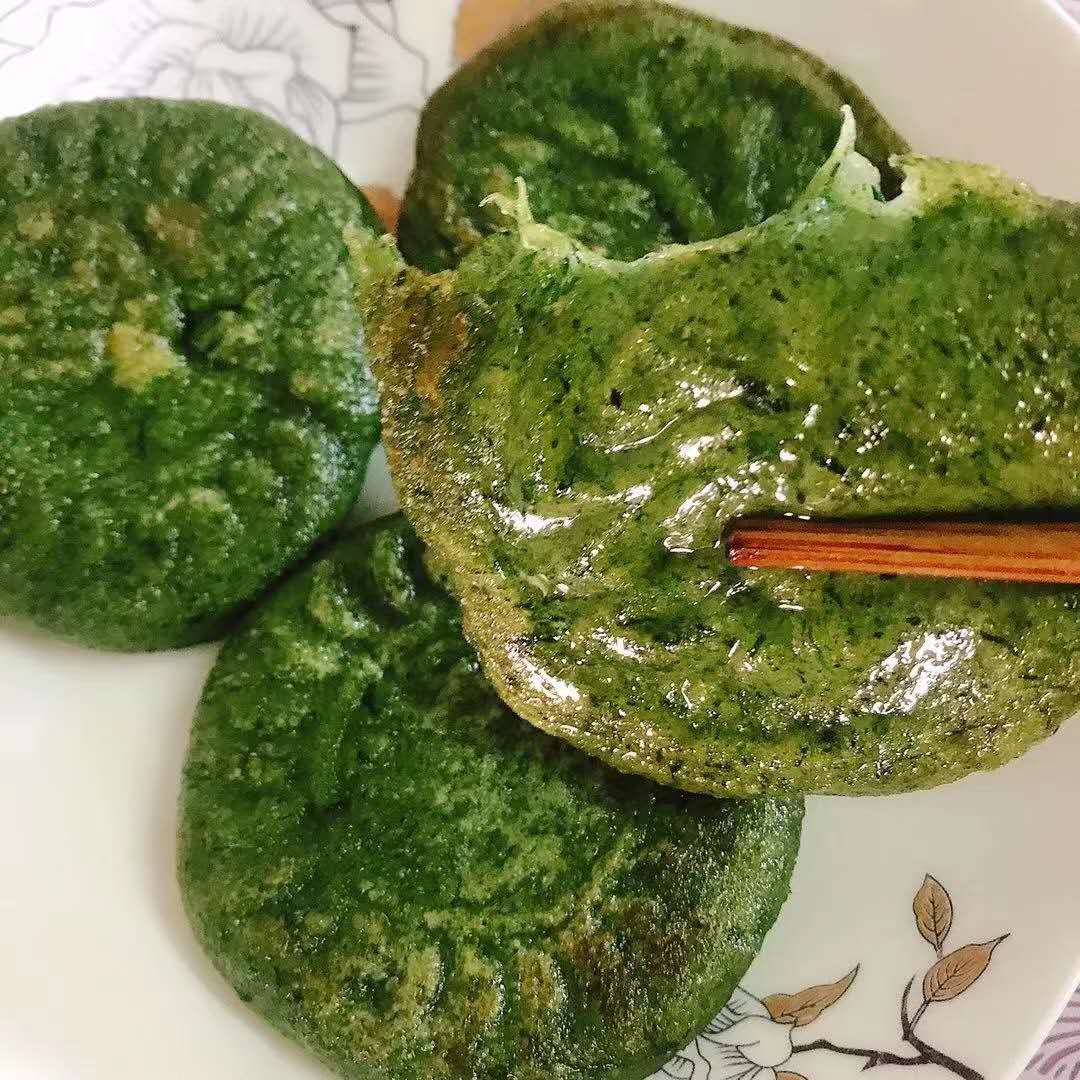 阙磐福建古田自制鼠曲粿秋菊粿草粿清明粿绿色鼠曲草年糕糍粑草果斤