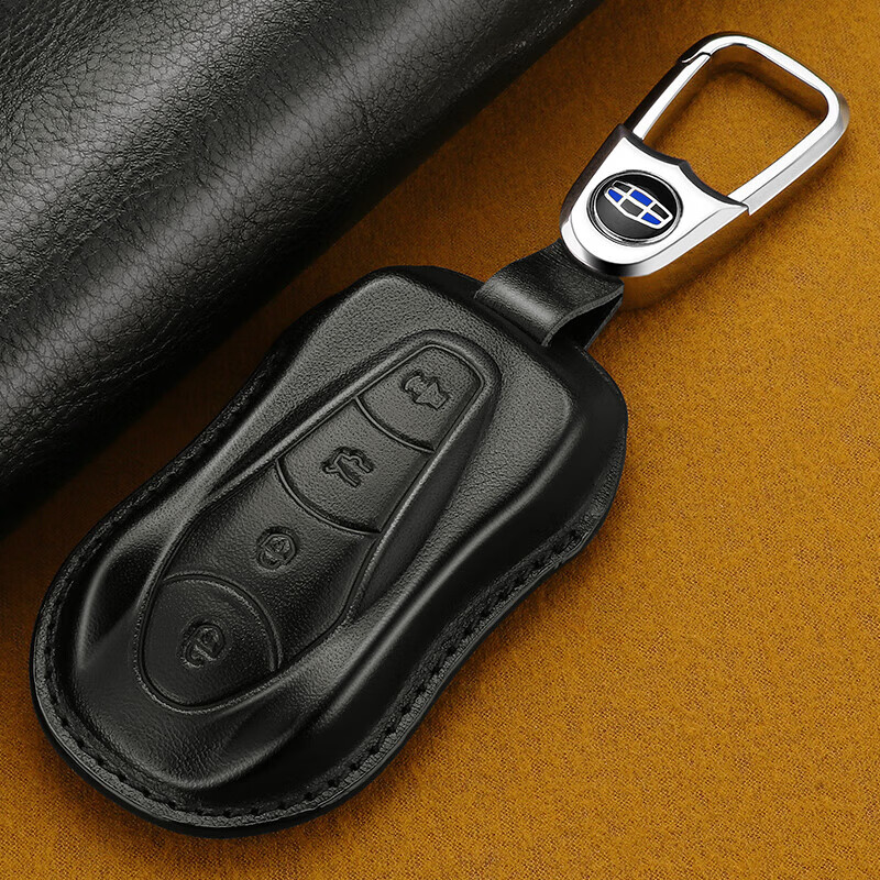 骊锐(lirui)专用于2021款吉利博越pro钥匙套真牛皮20款星越汽车钥匙包